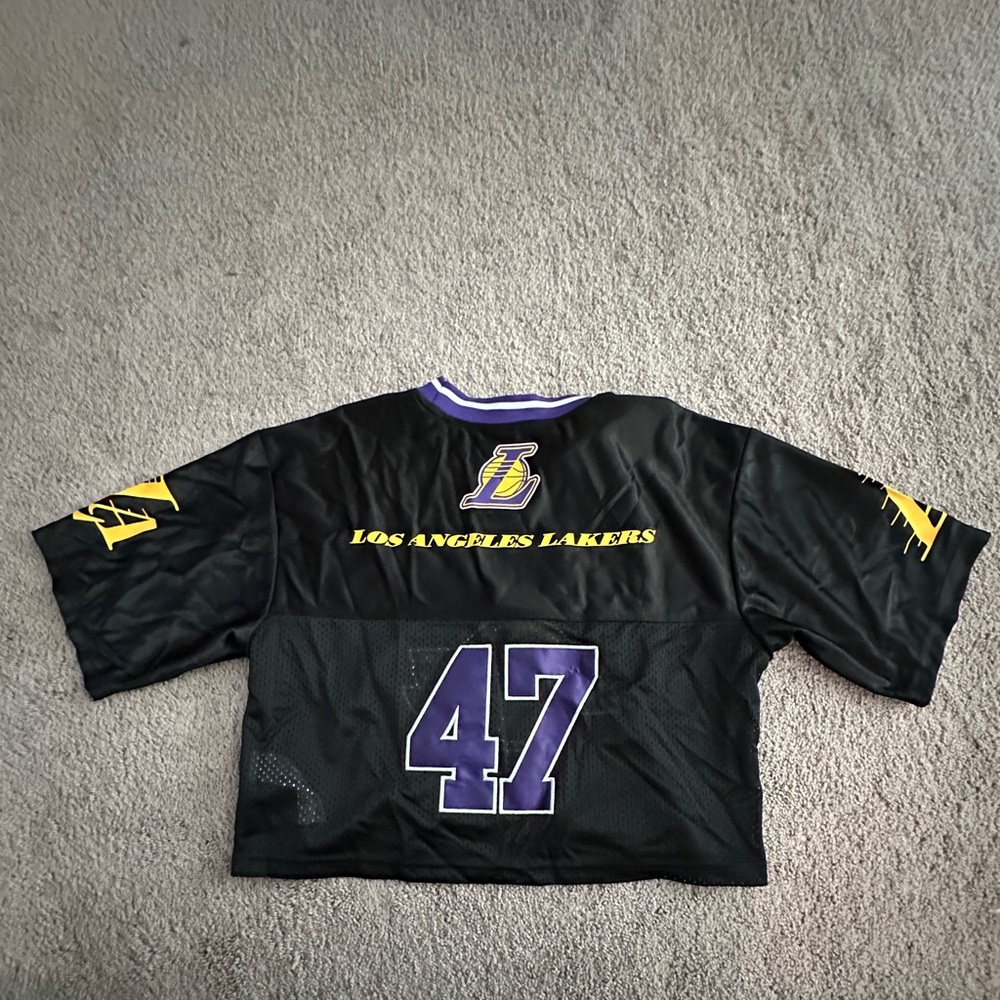 LA LAKERS cropped Jersey